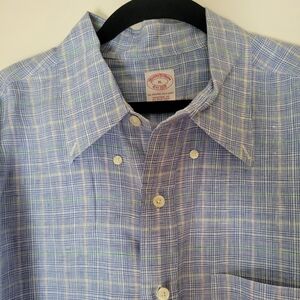 Brooks Brothers Irish Linen Polo Shirt Traditional Fit XL